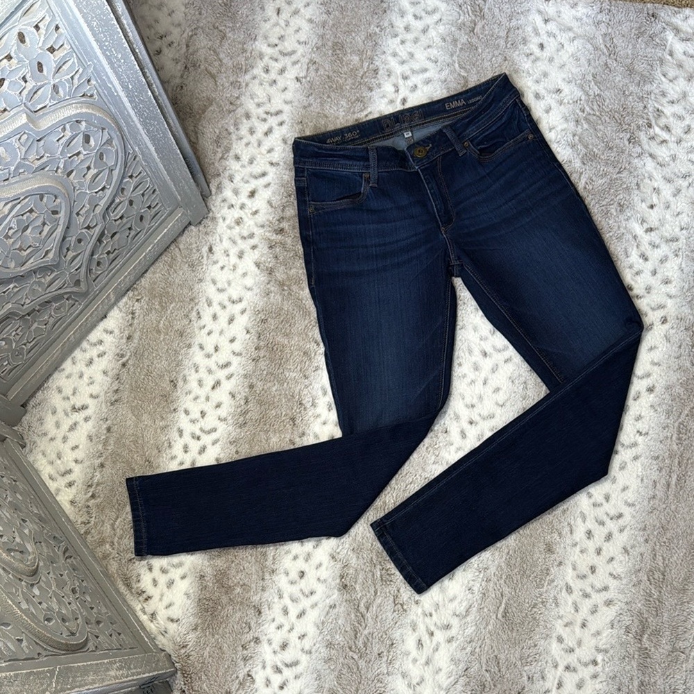 DL1961 Emma jeans size 27 classic dark wash denim quiet luxury low key luxe